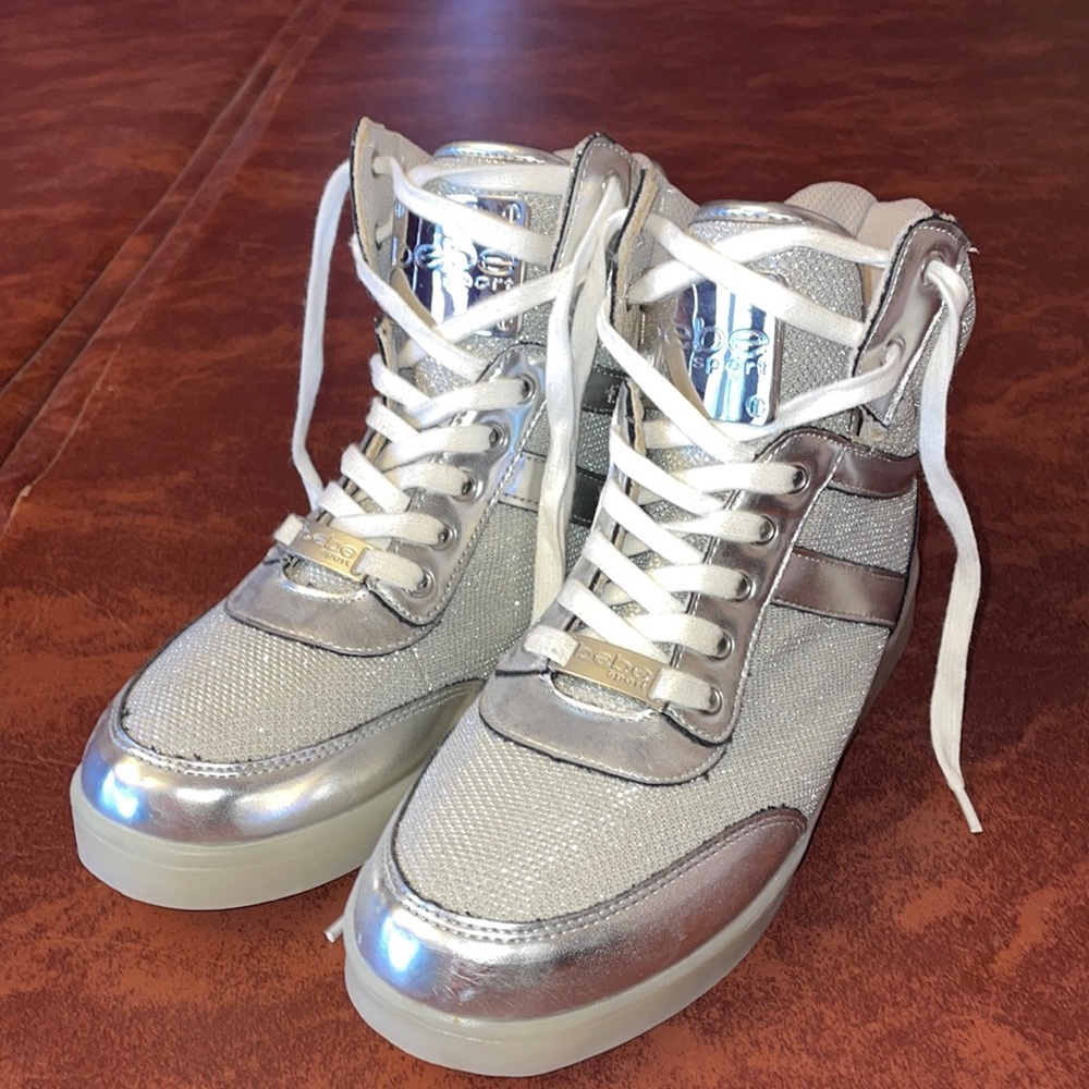 Bebe Sport Light Up High Tops